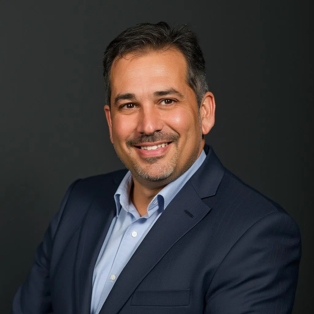 Retrato empresario Eduardo Vega CEO TransLogistics Argentina